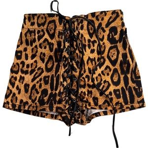 Leopard Corset Shorts - SIZE 29/9